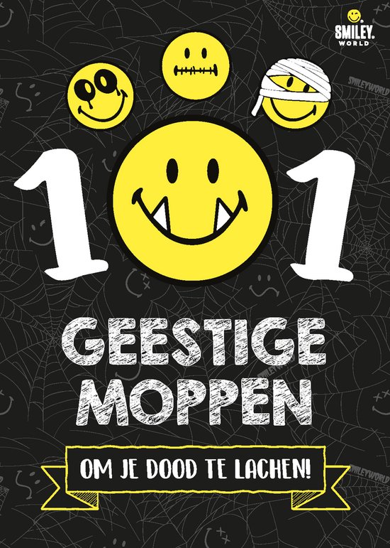 101 Geestige moppen om je dood te lachen - cover