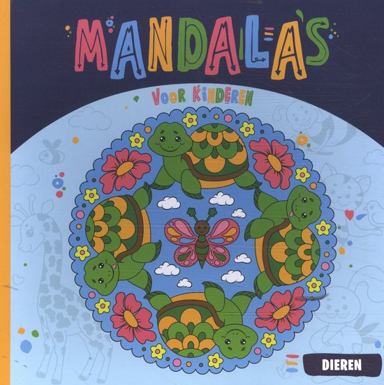Kleurboek Mandala’s voor Kinderen – Dieren