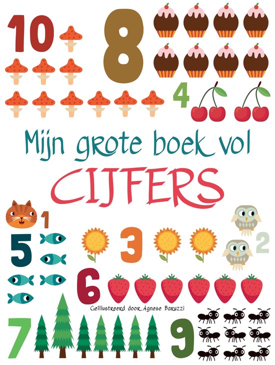 Mijn grote boek vol cijfers - cover