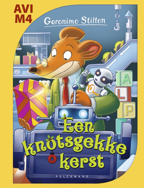 Geronimo Stilton - Een knotsgekke kerst - cover