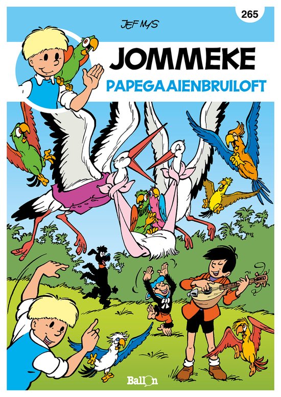 Jommeke 265 - Papegaaienbruiloft