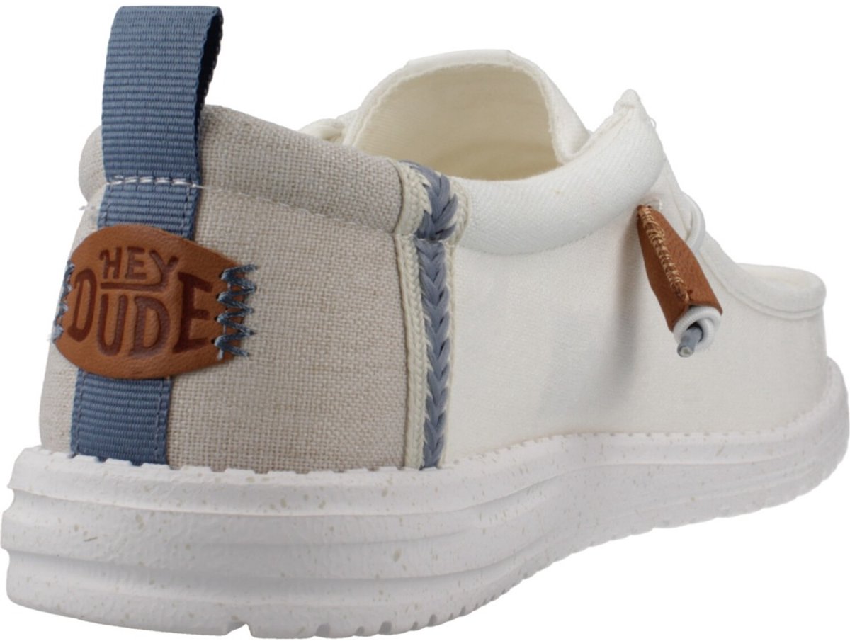 Hey Dude Wally Summer Linen - Mocassins - Linnen - Easy-on Systeem - Ademend