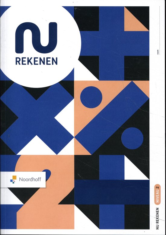 NU Rekenen niveau 2 mbo 2021 leerwerkboek - cover
