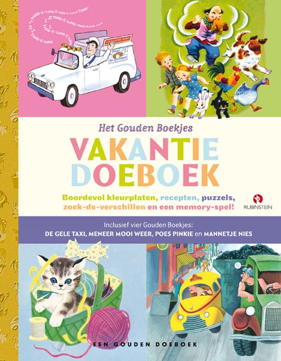 Gouden Boekjes - Het Gouden Boekjes Vakantiedoeboek - cover