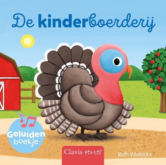 De kinderboerderij - Wielockx (geluidenboekje) - cover
