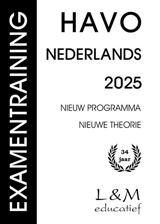 Examentraining Havo Nederlands 2025 - cover