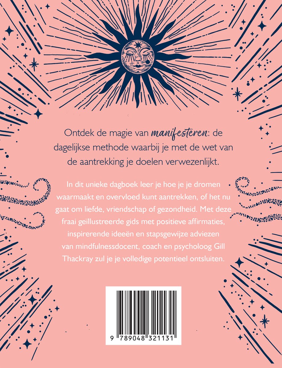 Dagboek manifesteren - back cover