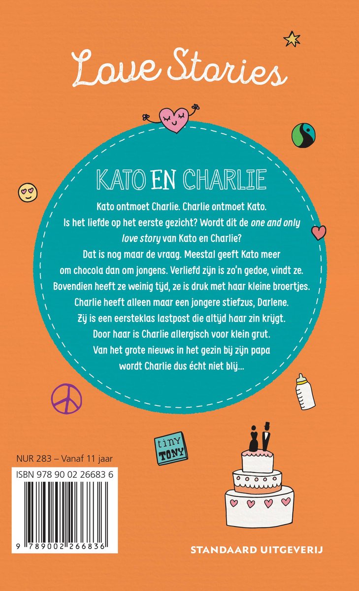 For Girls Only! - Kato en Charlie - back cover
