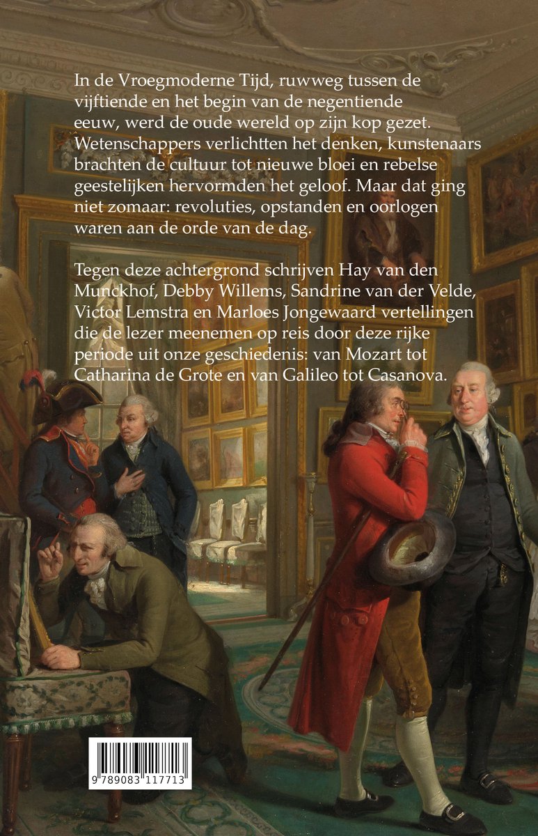 Historische verhalen - Korte verhalen uit de Vroegmoderne Tijd - back cover
