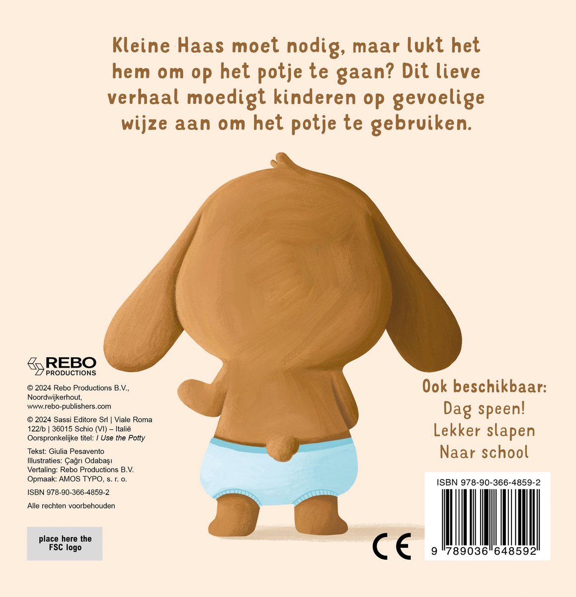 Stap voor stap - Op het potje - back cover