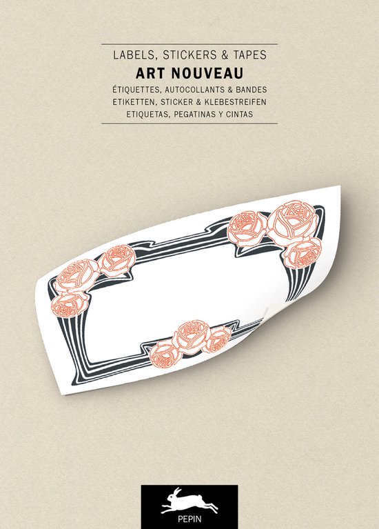 Label & Sticker Book Art Nouveau