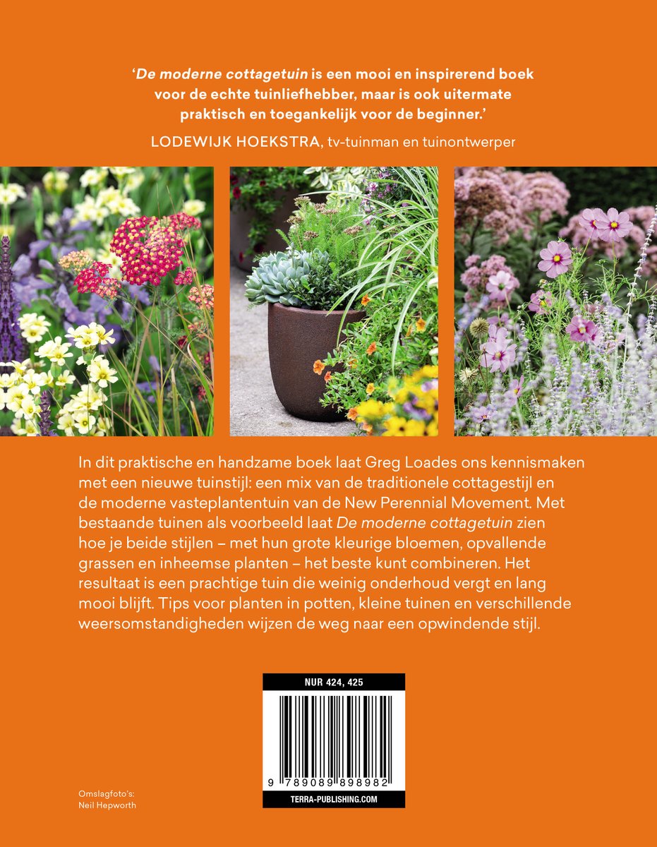 De moderne cottagetuin - back cover