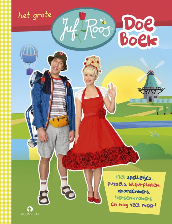 Het grote Juf Roos doeboek - cover