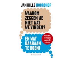 Waarom zeggen we niet wat we vinden?