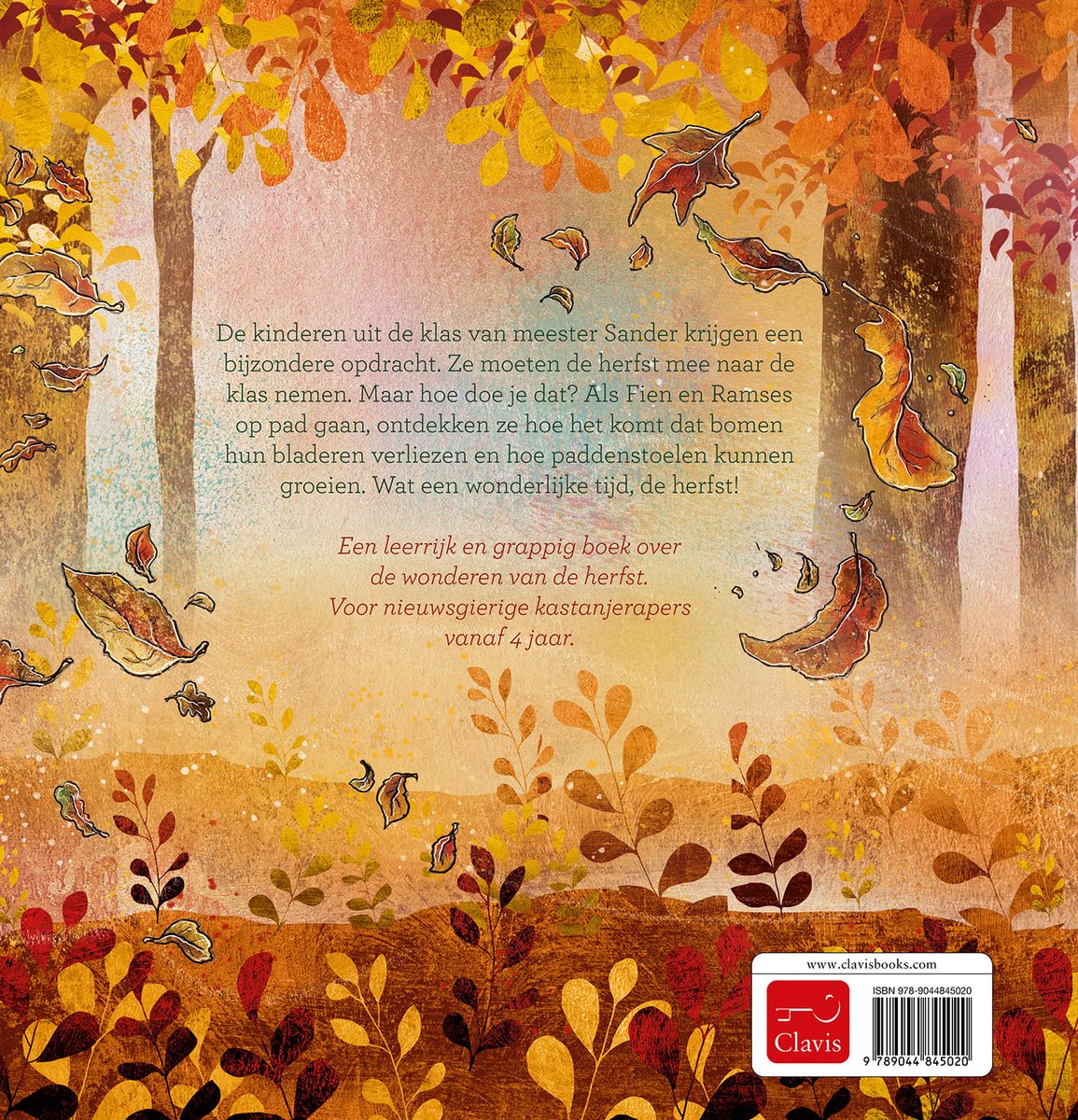 Op zoek naar de herfst - back cover