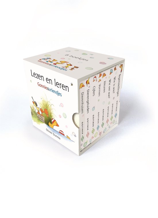 Gonnie & vriendjes - Lezen en leren met Gonnie & vriendjes - cover