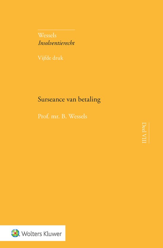 Surseance van betaling - cover