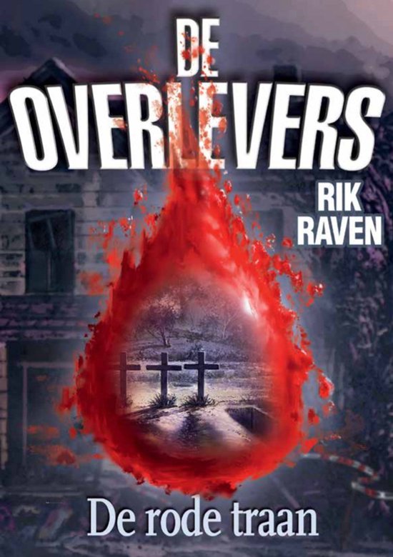Cover van De overlevers De rode traan door Rik Raven