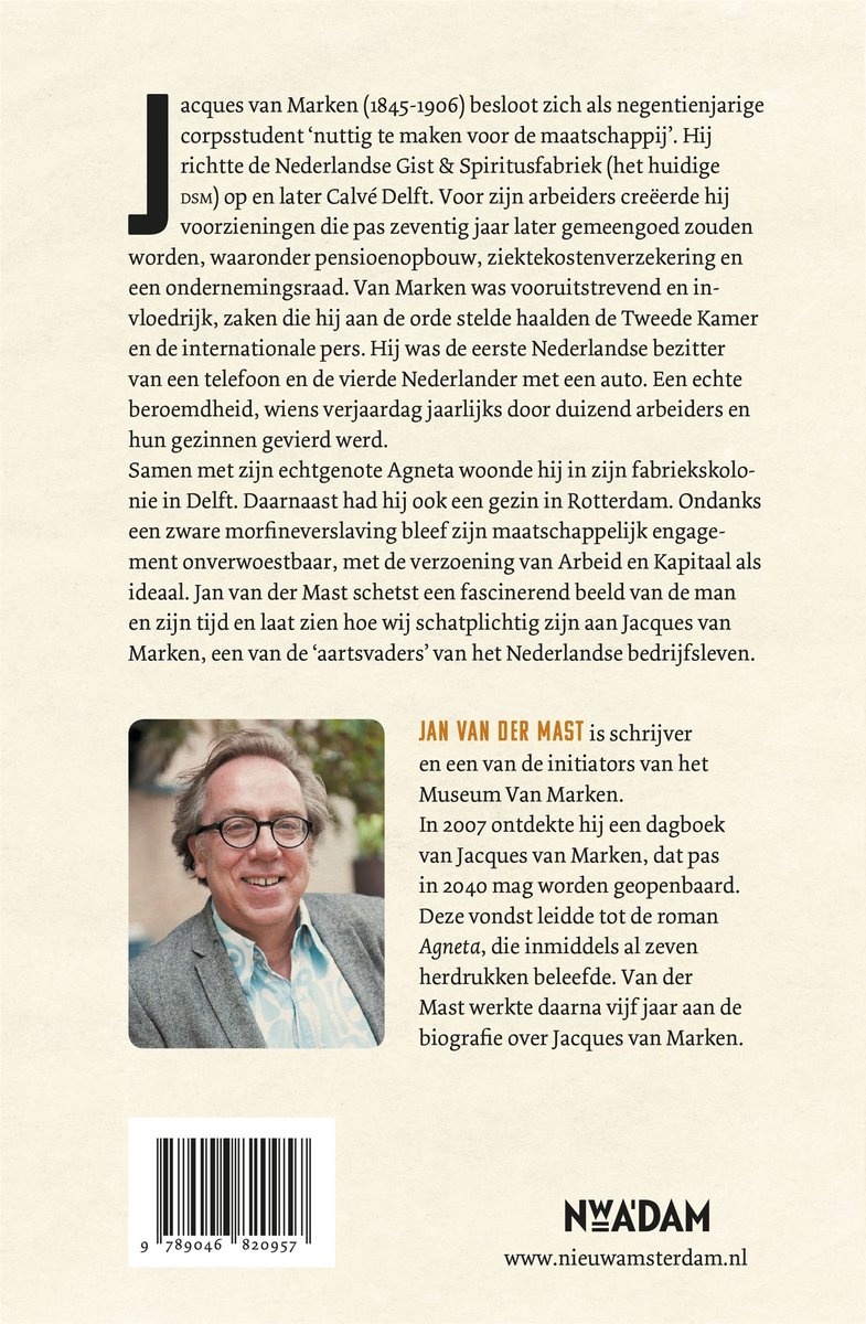 Jacques van Marken - back cover
