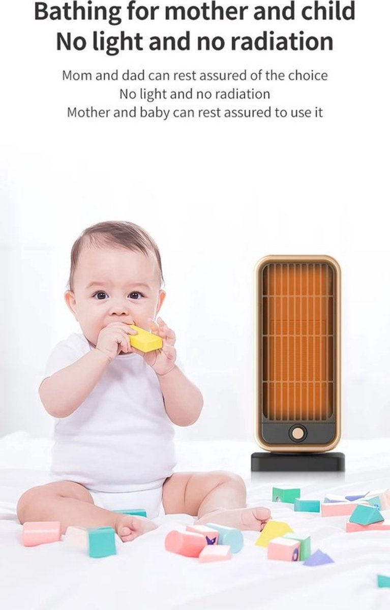 Gran Vida® - Elektrische Kachel - Lichtgewicht - 500W