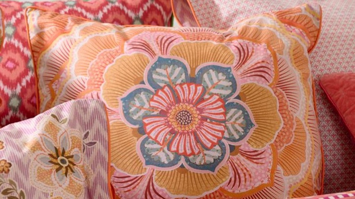 Pip Studio Sierkussen Pip Studio Hakuna Square Cushion - Lila Paars