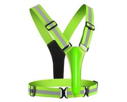 Hardloop Verlichting Hardloopvest Met Verlichting Oplaadbaar – Running Vest Voor Hardlopen - 3 Lichtstanden - USB Oplaadbaar