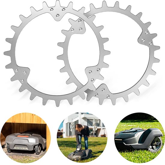 Terreinwielen voor Huskvarna Automower 330/420/430X/435X/440/435X AWD/450X/550 van Merkloos	 — afbeelding 3