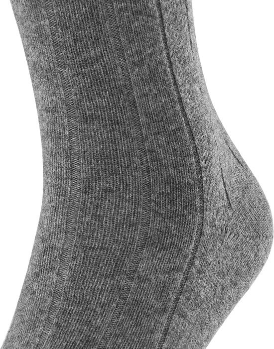 FALKE Lhasa Rib Chaussettes Homme 14405 3390 gris clair. 43-46
