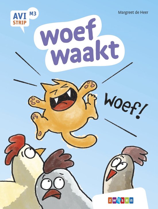 AVI strips - woef waakt - cover