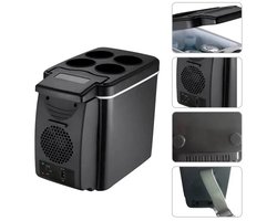 Auto Koelbox - Auto Koelkast - Auto Koelbox Electrisch - Compact - Draagbaar - Koel en Warm - Stil - 12V - 6L