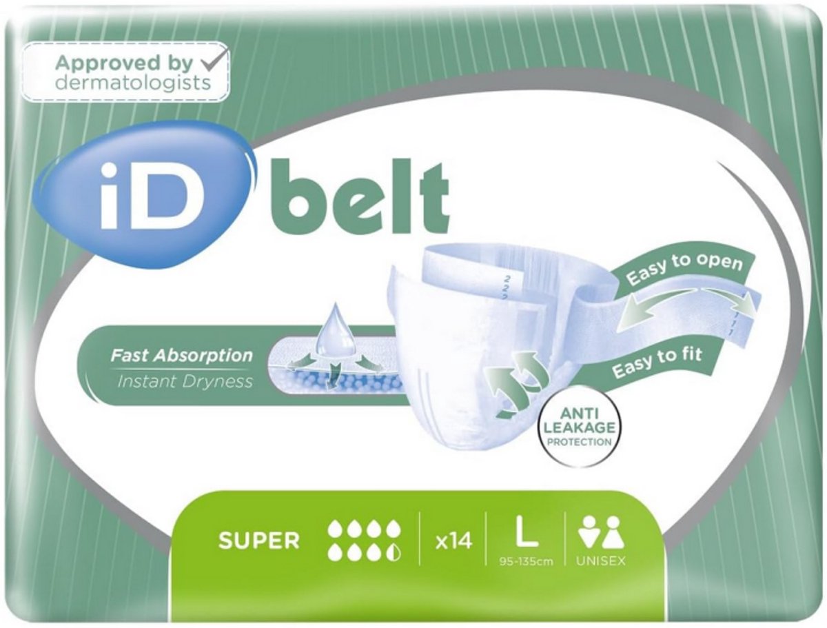 ID Expert Belt Super Large - 1 pak van 14 stuks