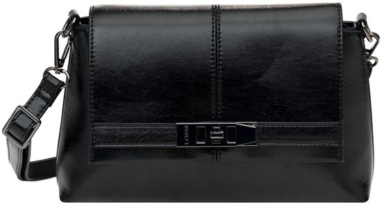 Sac bandoulière Pamela 26 cm L.CREDI - Femme - noir