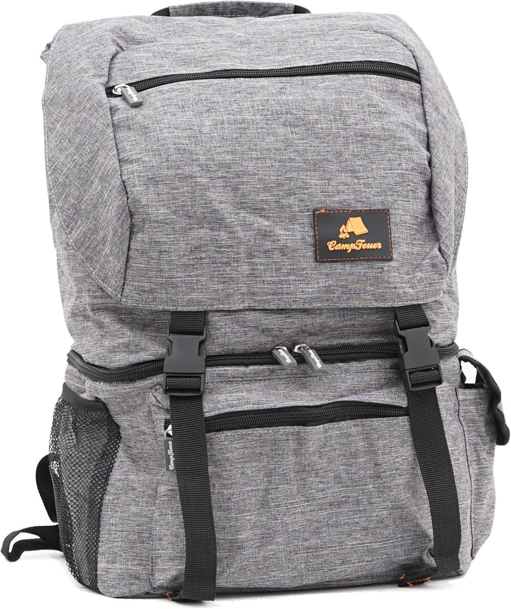 Rugzak met koelvak 20L voor BBQ, camping en outdoor-activiteiten - ideale lunchtas voor werk en school