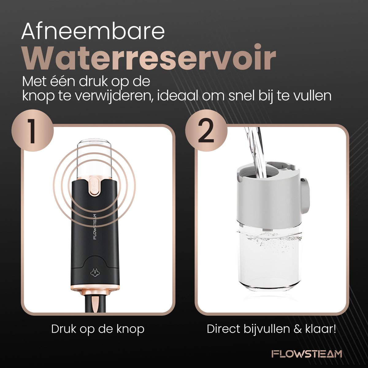 FLOWSTEAM® Luxe Stoomreiniger - 13 Opzetstukken - 120° Stoom – Tapijtreiniger – Vlekkenreiniger – Zetelreiniger - Handstoomreiniger – 5M Snoer - Inclusief 6 Microvezeldoekjes — cadeau in Cadeau-ideeën - foto 8