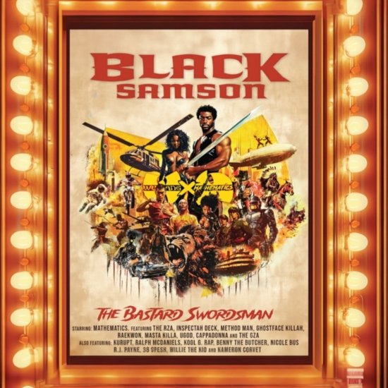 Foto: Wu tang x mathematics black samson the bastard swordsman from the wu tang the saga continues collection cd 