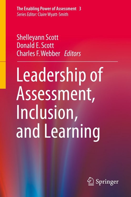 The Enabling Power of Assessment3- Leadership of Assessment, ... - cover