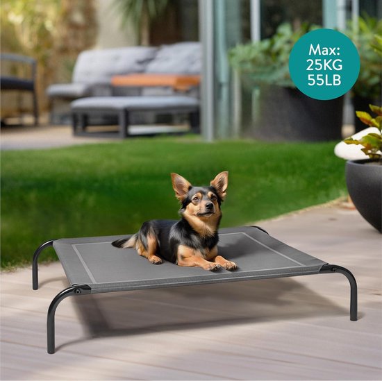 Coolaroo The Original Verkoelend verhoogd hondenbed voor binnen en