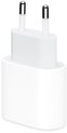 Apple 20W Power adapter - USB-C aansluiting - Snellader iPhone - Wit