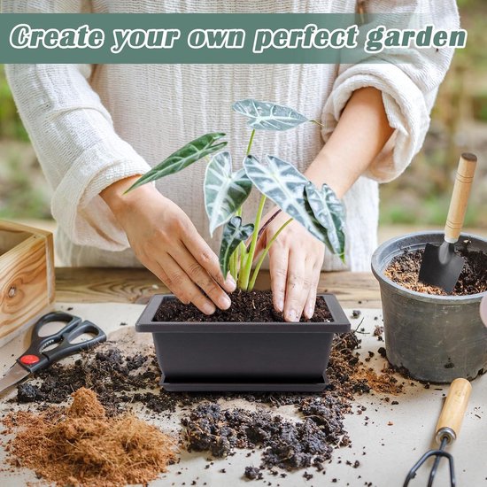 Bonsai trainingsschaal groot aardewerk - Bonsai Potten - Bonsaihobby