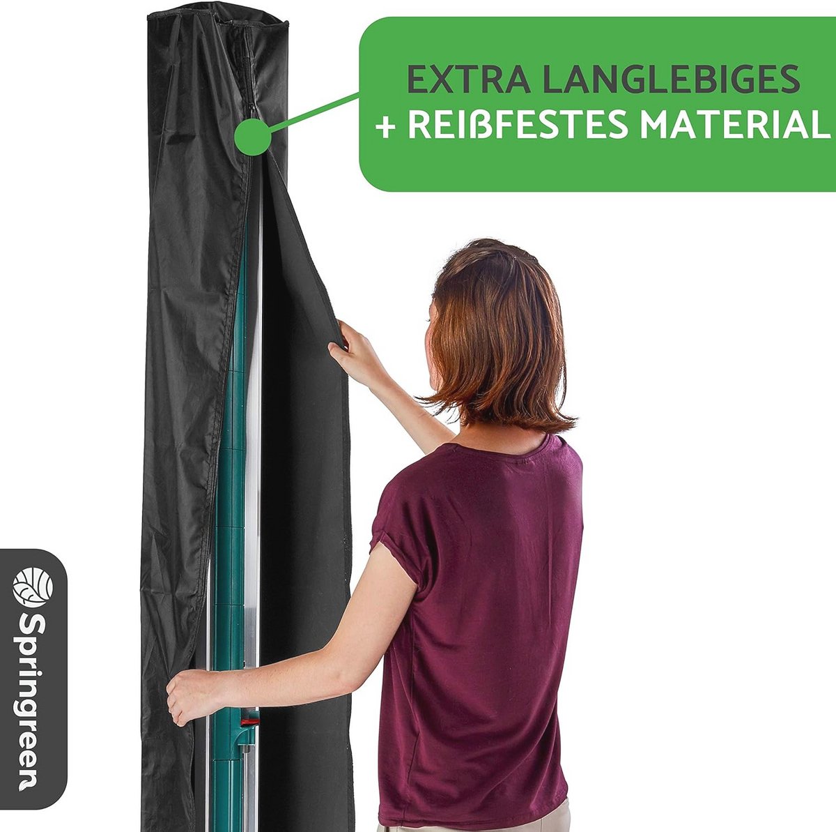 Goedkoopste Beschermhoes voor droogmolen - 180 cm Waterafstotende en UV-beschermende afdekking