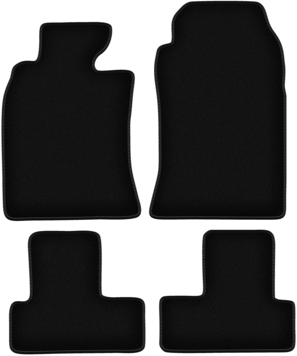 BASIC zwarte veloursmatten voor: Mini Cooper R52 hatchback (2004-2008)