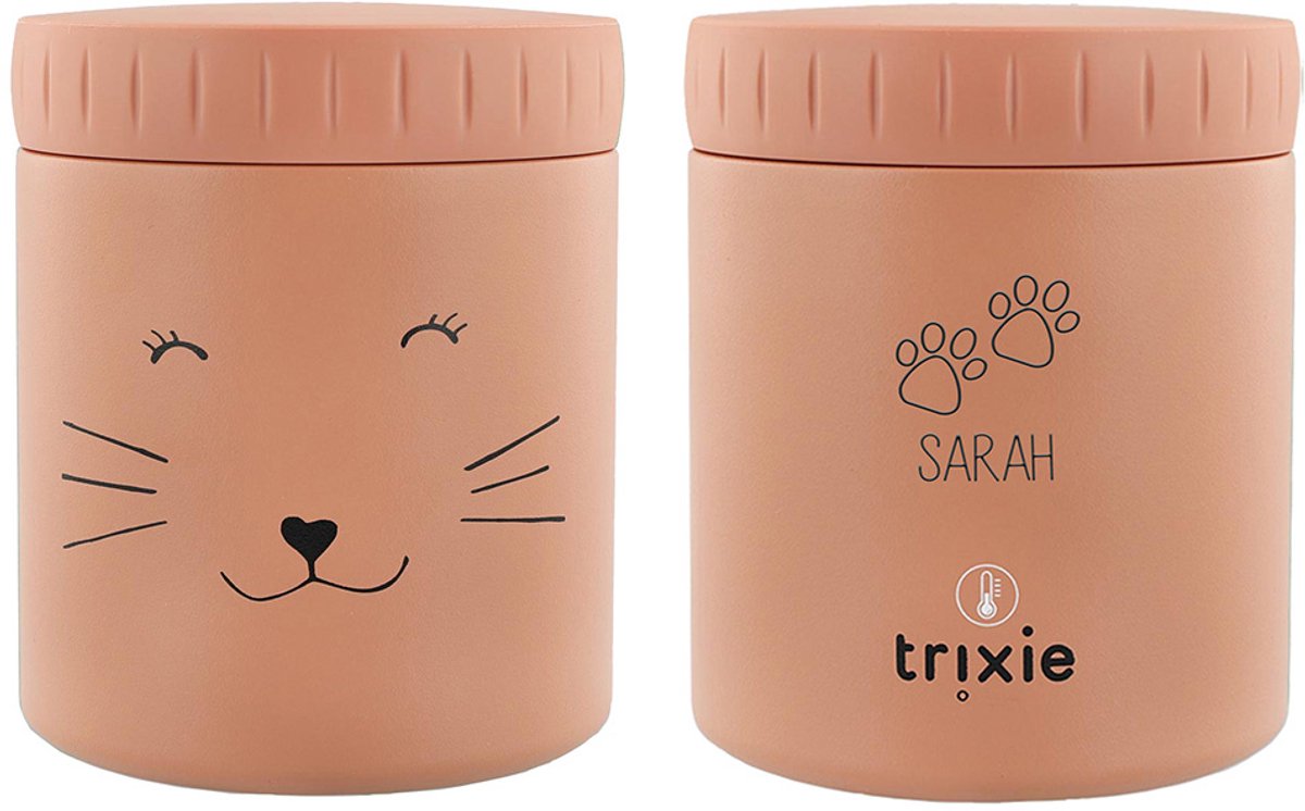 Studio Balune Gepersonaliseerde Isothermische lunchpot 350 ml - Mrs. Cat