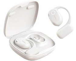 Baseus Bowie MF1 Open-Ear Draadloze Bluetooth Oordopjes Wit - Sport Oordopjes - Geschikt Voor Hardlopen