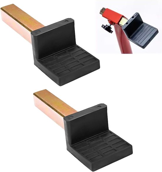 1 Paar Ronde U-motorstandaard Achterstandaard Klauwopname Draaggewicht Tot 400 Kg Haken Adapter Motoraccessoires