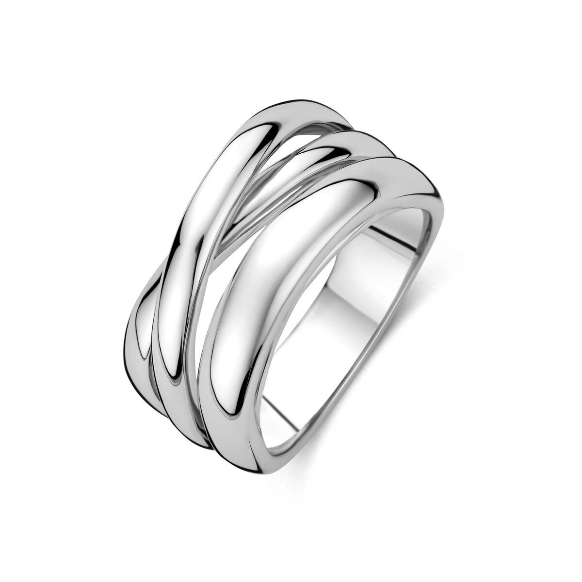 Zilveren Gerhodineerde Ring 1340901