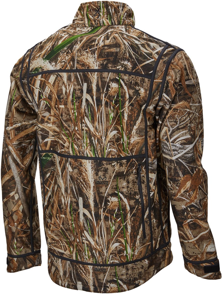 BROWNING Jachtjas Ultimate Activ Bruin Camo Omkeerbaar Maat M