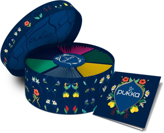 Pukka Tea Luxury Selection Box Giftset - 90 Theezakjes - Biologische Kruidenthee - 6 x 15 Zakjes - Giftset - Theedoos - Thee Geschenkdoos