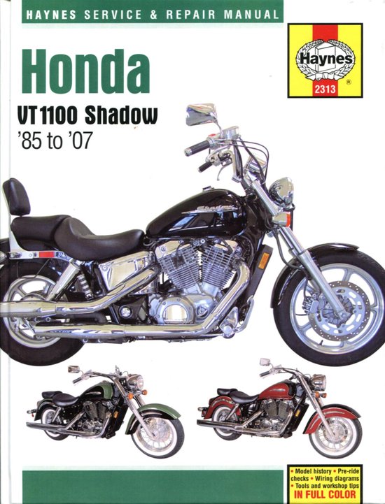 Honda Vt1100 Shadow - cover