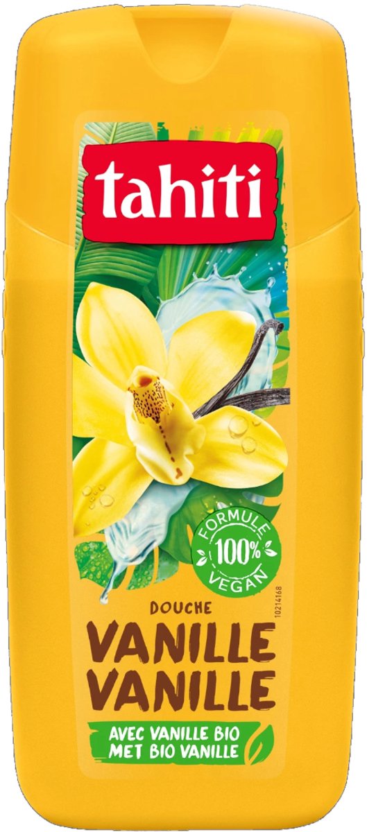 1 x Tahiti – Douchegel – Vanille - 300 ml - Douchegel Vanille - Huidverzorging - Schuimende Douchegel - Voedende Douchegel - Shea Butter