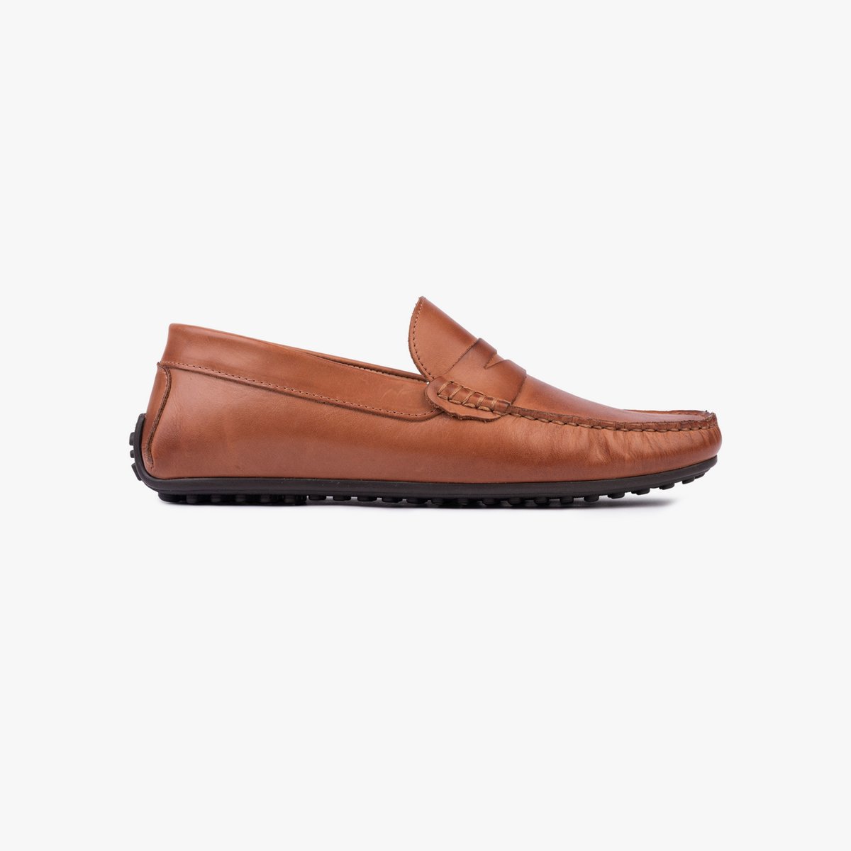 Omnio bjorn loafers heren tan leer